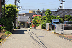井田川の旧河道